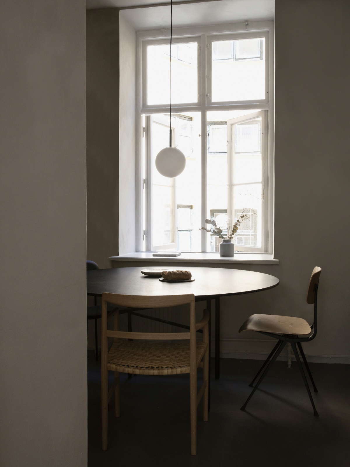 Oak kitchen in Norm Architects Studio