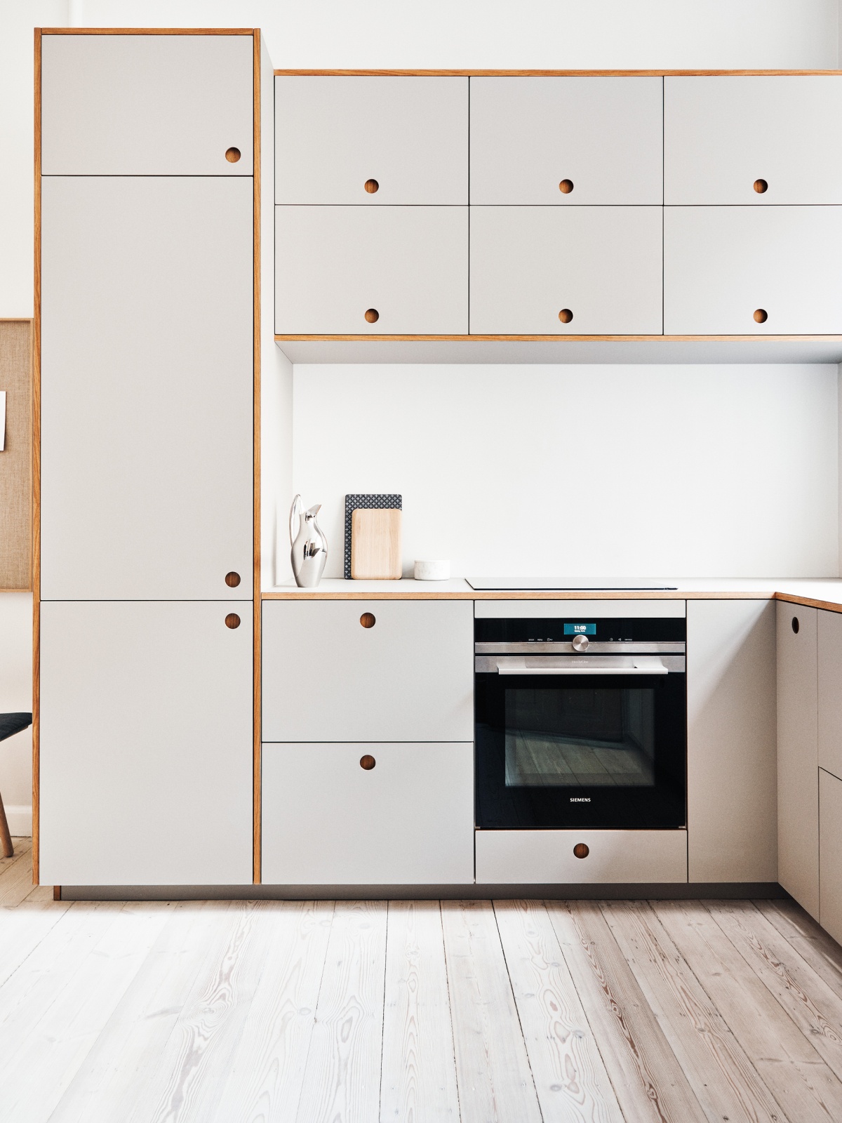 Linoleum kitchen in Willemoesgade, Copenhagen