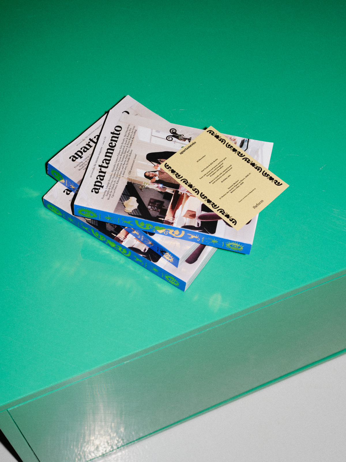Apartamento’s team celebrated the launch of issue 30 and 15 years of the magazine at our showroom in Copenhagen.