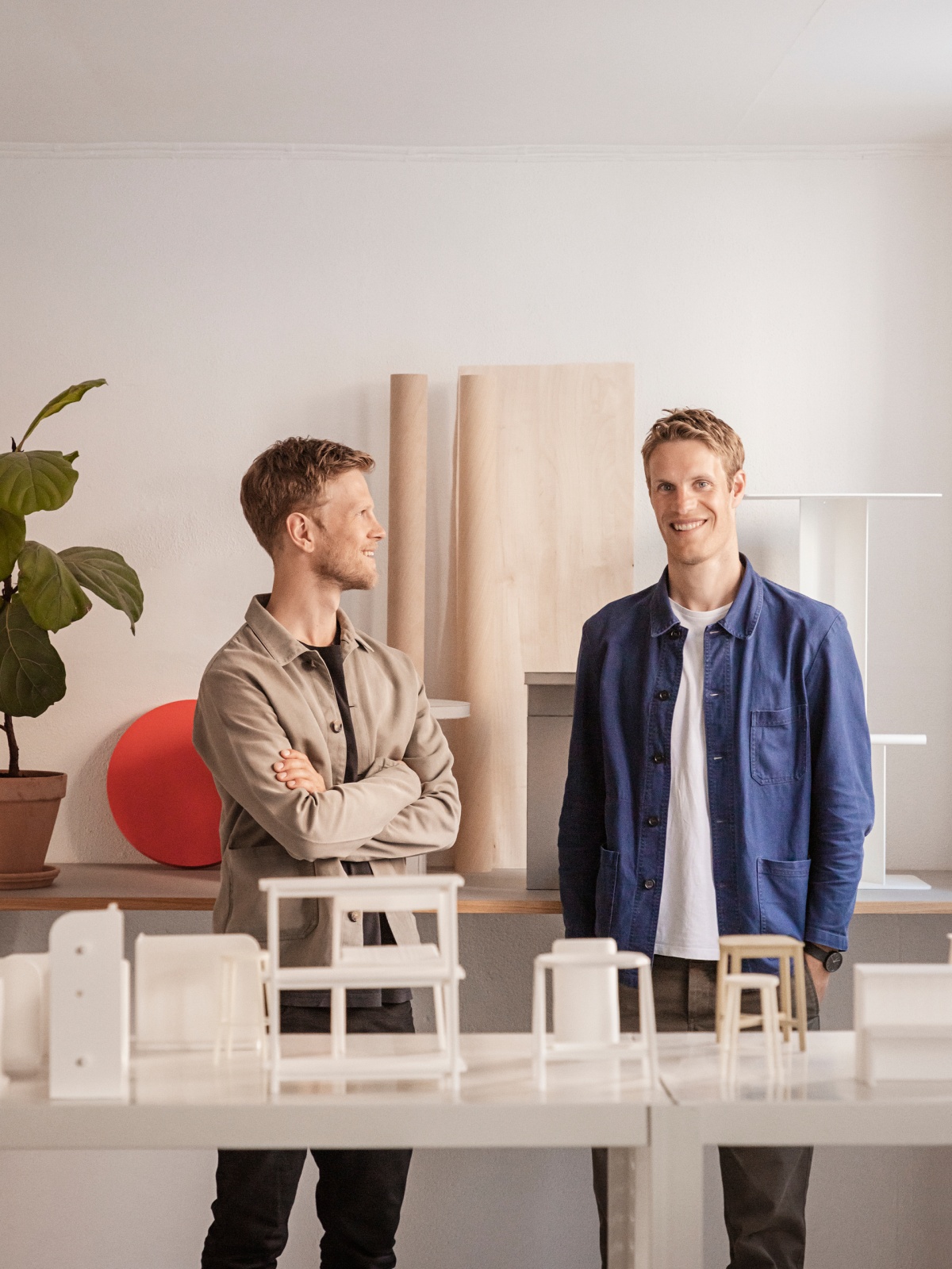 Hans Toft Hornemann and Terkel Skou Steffensen from Aspekt Office