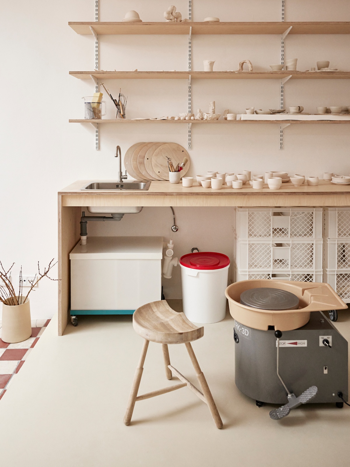 Ceramics workshop at Onomao