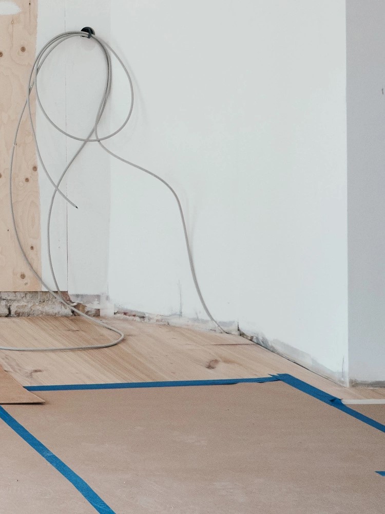 Forbered el-installationer i køkkenet