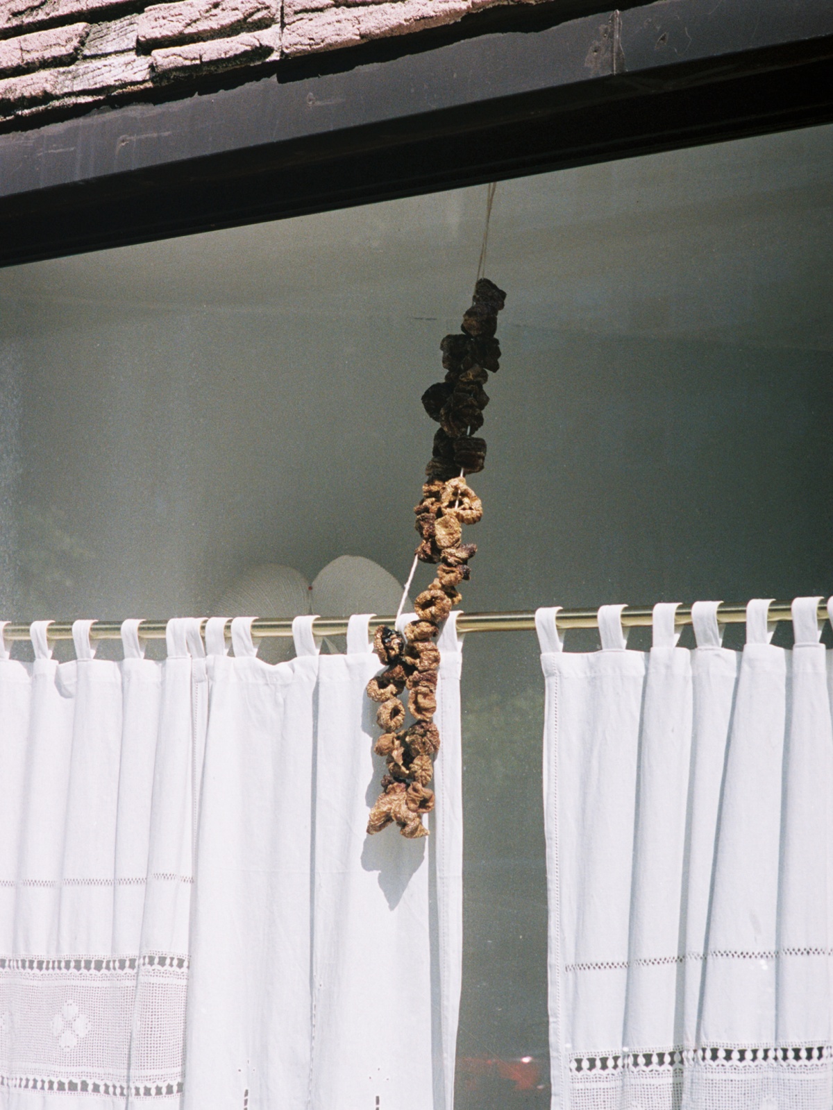Window with curtains