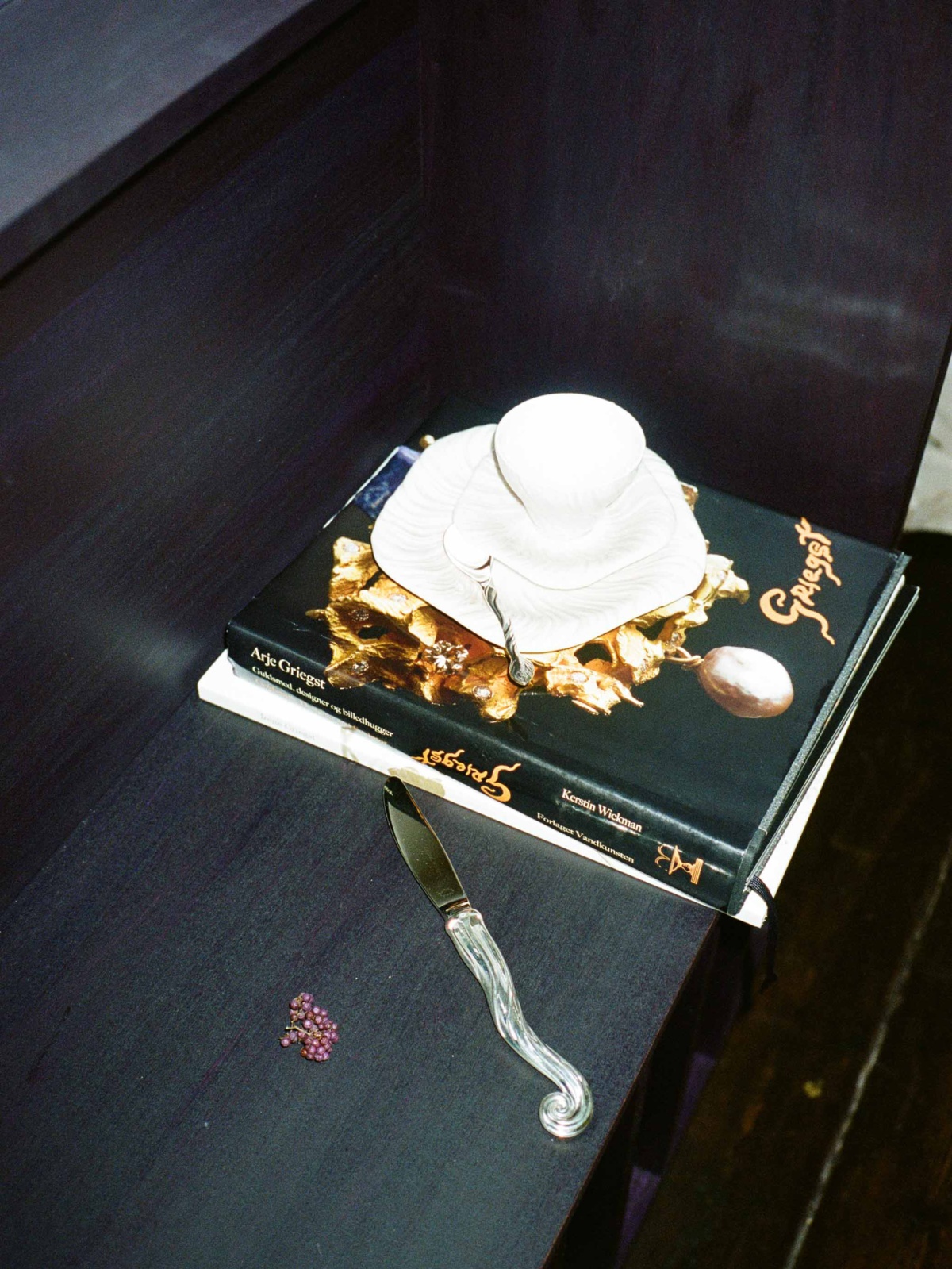 Books and coffee cup